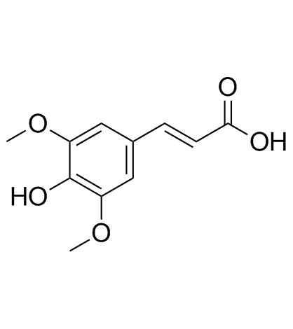 Sinapinic acid (Sinapic acid)  Chemical Structure