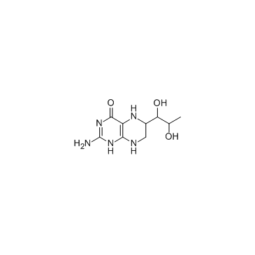 Tetrahydrobiopterin (Sapropterin) Chemical Structure