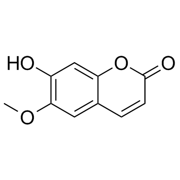 Scopoletin (Gelseminic acid)  Chemical Structure