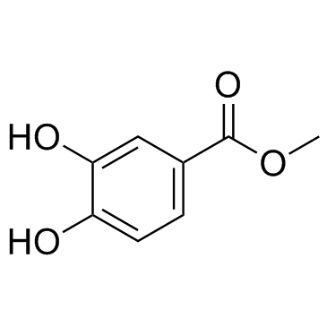 Methyl 3,4-dihydroxybenzoate (Protocatechuic acid methyl ester)  Chemical Structure