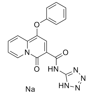 Quinotolast sodium (FR71021)  Chemical Structure