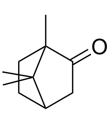 Camphor ((±)-Camphor)  Chemical Structure