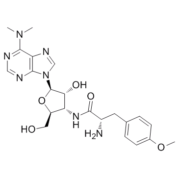 Puromycin (CL13900) Chemical Structure