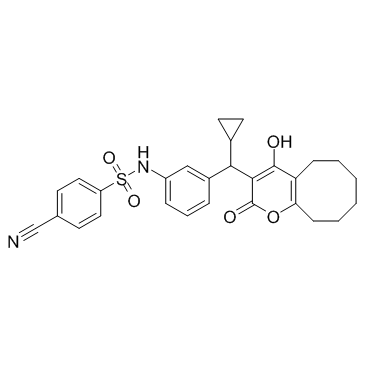 PNU-103017  Chemical Structure