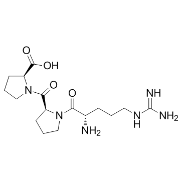 Bradykinin 1-3  Chemical Structure