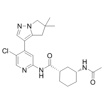 AZD4573  Chemical Structure