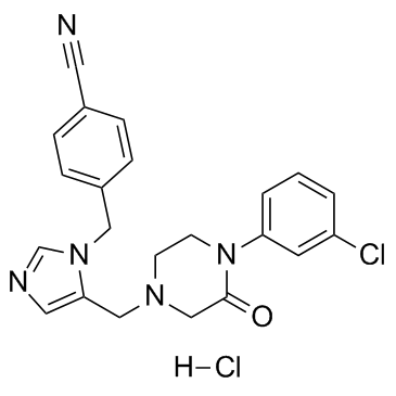 L-778123 hydrochloride (L-778,123 hydrochloride)  Chemical Structure