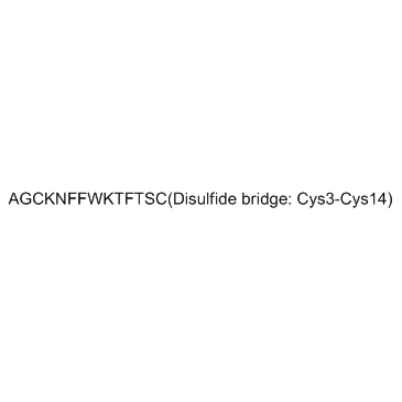 Cyclic somatostatin (SRIF-14) Chemical Structure