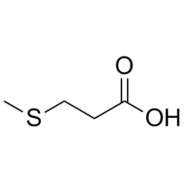 3-(Methylthio)propionic acid (3-Methylsulfanylpropionic acid)  Chemical Structure