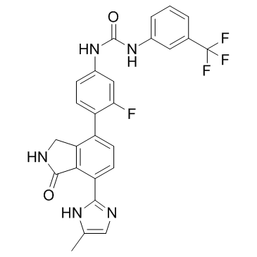 CG-806 (Luxeptinib) Chemical Structure