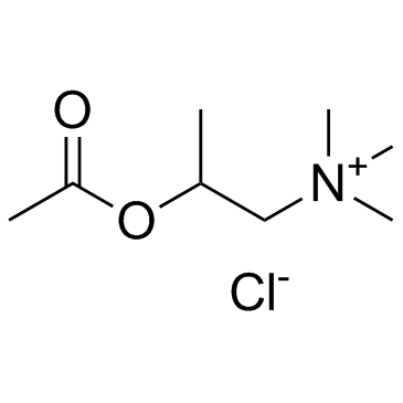 Methacholine chloride  Chemical Structure