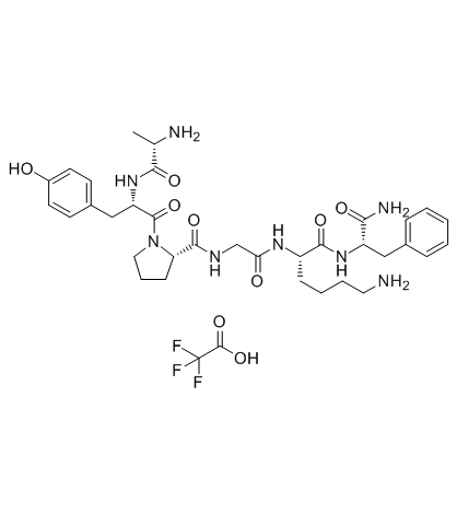 PAR-4 Agonist Peptide, amide TFA (PAR-4-AP (TFA))  Chemical Structure