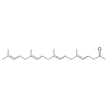Teprenone (Geranylgeranylacetone)  Chemical Structure