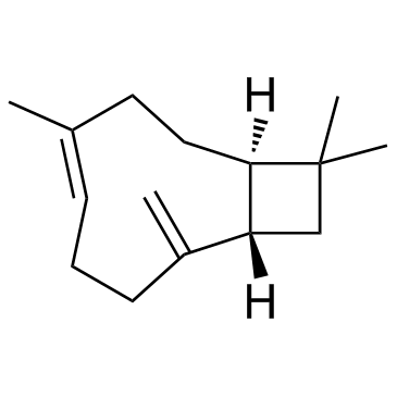 β-Caryophyllene Chemical Structure