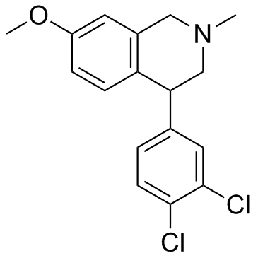 Diclofensine (Ro 8-4650)  Chemical Structure