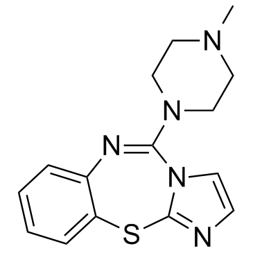 Pentiapine (CGS 10746) Chemical Structure
