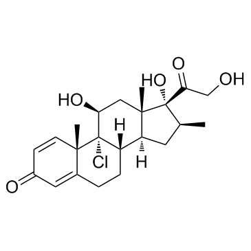 Beclometasone (Beclomethasone)  Chemical Structure