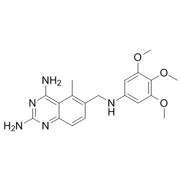 Trimetrexate (CI-898) Chemical Structure