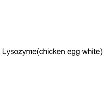 Lysozyme from chicken egg white Chemical Structure