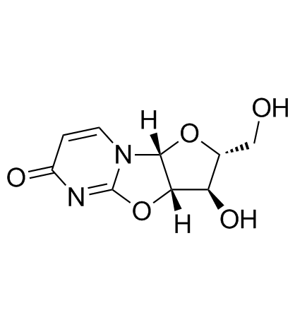 2,2'-Anhydrouridine (2,2'-Cyclouridine)  Chemical Structure