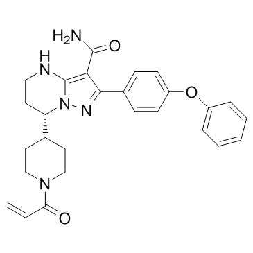 Zanubrutinib (BGB-3111)  Chemical Structure