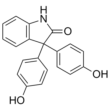 Oxyphenisatine (Oxyphenisatin) Chemical Structure