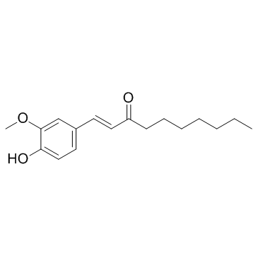 (E)-[6]-Dehydroparadol Chemical Structure