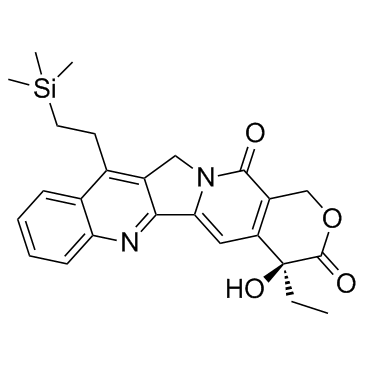Karenitecin (Cositecan) Chemical Structure