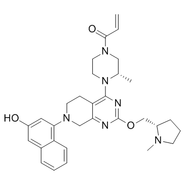 KRas G12C inhibitor 1  Chemical Structure