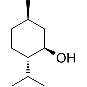 (-)-Menthol  Chemical Structure