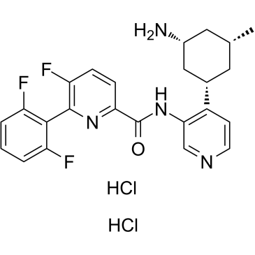 (1S,3R,5R)-PIM447 dihydrochloride Chemical Structure