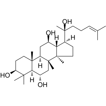 (20S)-Protopanaxatriol  Chemical Structure