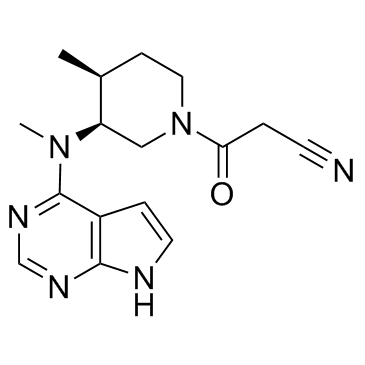 (3S,4S)-Tofacitinib Chemical Structure