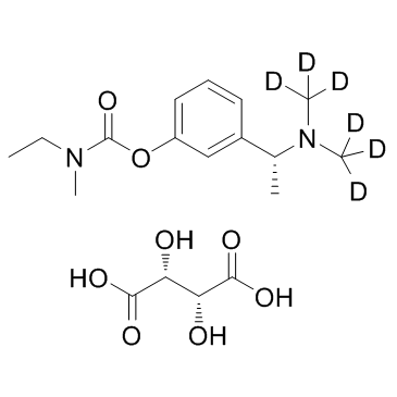 (R)-Rivastigmine D6 tartrate  Chemical Structure