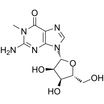1-Methylguanosine  Chemical Structure
