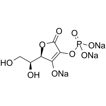 2-Phospho-L-ascorbic acid trisodium salt  Chemical Structure