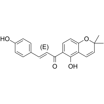 4-Hydroxylonchocarpin Chemical Structure