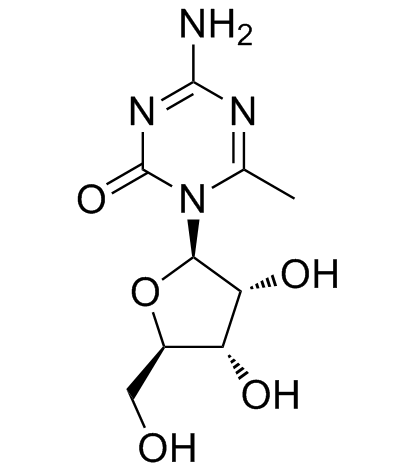 6-Methyl-5-azacytidine  Chemical Structure