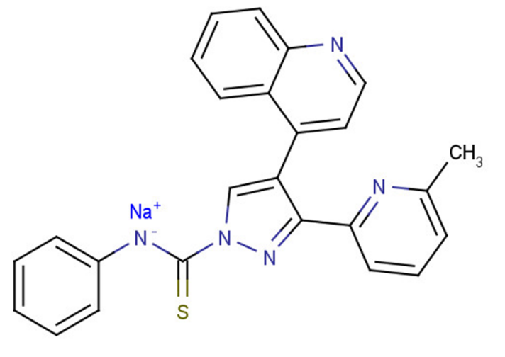 A 83-01 sodium salt  Chemical Structure