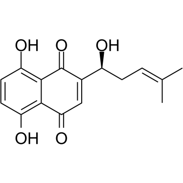 Alkannin  Chemical Structure