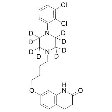 Aripiprazole D8  Chemical Structure
