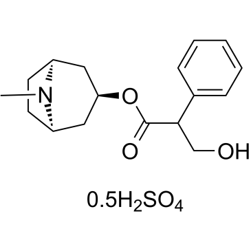 Atropine sulfate  Chemical Structure