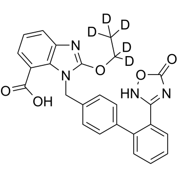 Azilsartan D5  Chemical Structure