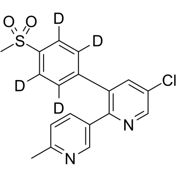 Etoricoxib D4  Chemical Structure