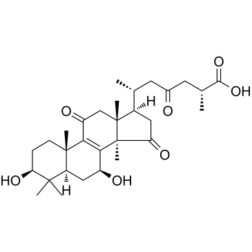 Ganoderic acid B  Chemical Structure