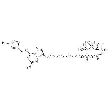 Glucose-conjugated MGMT inhibitor  Chemical Structure