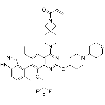 KRAS G12C inhibitor 13  Chemical Structure