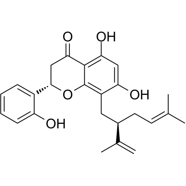 Kushenol A  Chemical Structure