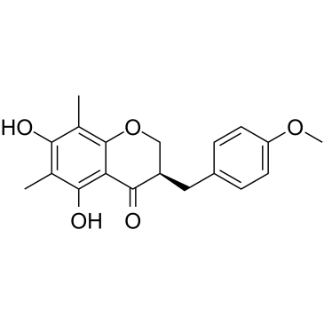 Methylophiopogonanone B  Chemical Structure