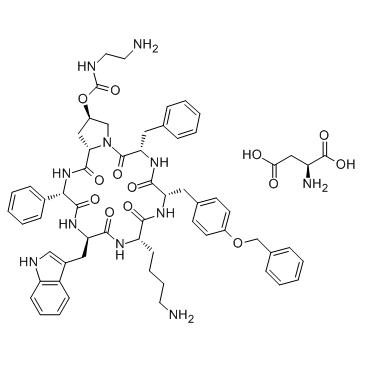 Pasireotide L-aspartate salt  Chemical Structure